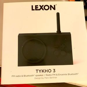 NEW FM RADIO & bluetooth speaker | enceinte bluetooth - Design by Marc Berthier